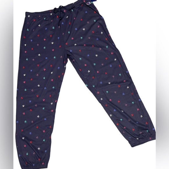 CHAMPION TWO PIECE LONG SLEEVE PAJAMA SET WOMEN SLEEPWEAR BLUE COLOR SIZE MEDIUM - Picture 7 of 12